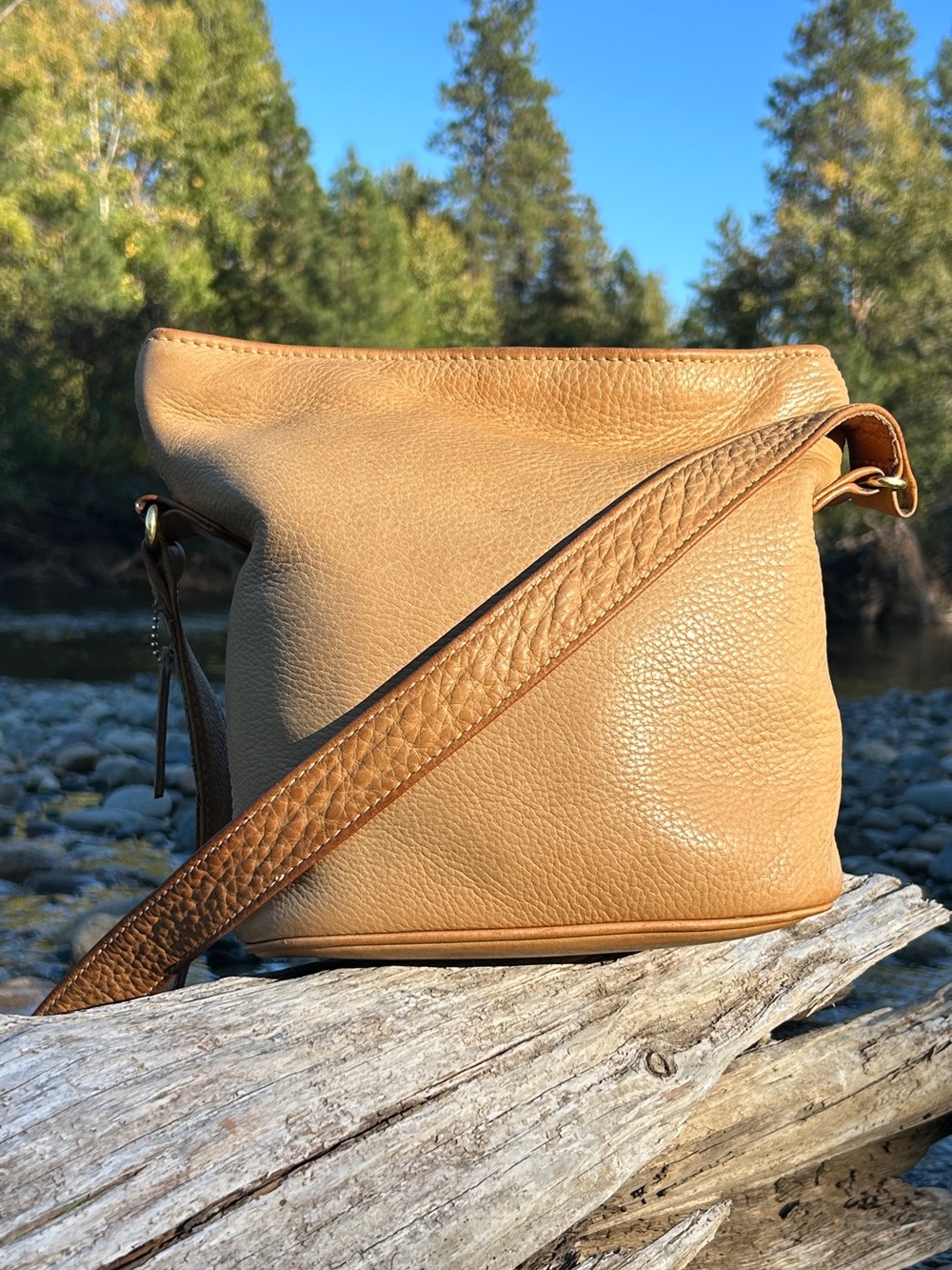 Vintage Coach 4907 Sonoma Small Bucket Shoulder Bag Made in the United States